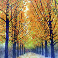 Orange Grove-pastel colors Painting by Hailey E Herrera Orange Grove-pastel colors Painting by Hailey E Herrera