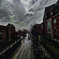 Orleans Street in the Rain #2 by Addison Likins