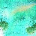 Misty Morning Abstract -- Watercolor Painting by Catherine Ludwig Donleycott Misty Morning Abstract -- Watercolor Painting by Catherine Ludwig Donleycott