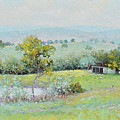 Australian country scene - Over the hills and far away by Jan Matson