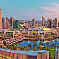 Over The Yarra Photograph by Az Jackson Over The Yarra Photograph by Az Jackson