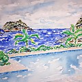 Pacific Pool Painting by John Klobucher Pacific Pool Painting by John Klobucher