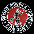 Pacific power and light vintage sign Photograph by Flees Photos Pacific power and light vintage sign Photograph by Flees Photos