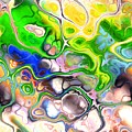 Paijo - Funky Artistic Colorful Abstract Marble Fluid Digital Art Digital Art by Sambel Pedes Paijo - Funky Artistic Colorful Abstract Marble Fluid Digital Art Digital Art by Sambel Pedes