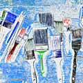 Paintbrush Abstract Mixed Media by Kae Cheatham Paintbrush Abstract Mixed Media by Kae Cheatham