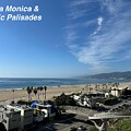 Palisades Park Santa Monica and Pacific Palisades Panoramic Ocean View Sand Surf Beach photo 2024 by John Shiron
