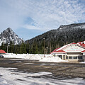 Pancake Parking at Snoqualmie Pass by Tom Cochran