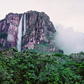 Panorama Angel Falls Canaima Np Venezuela Photograph by Dave Welling Panorama Angel Falls Canaima Np Venezuela Photograph by Dave Welling