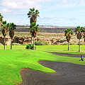 Panorama golf course in Tenerife, Canary island Photograph by Severija Kirilovaite