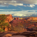 Panorama Near Waterpocket Fold Capitol Reef National Park Photograph by Dave Welling