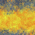 Panoramic abstract in yellows and blues Digital Art by Bentley Davis Panoramic abstract in yellows and blues Digital Art by Bentley Davis