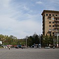 Panoramic view of Freedom Square in Kharkiv, Ukraine Photograph by Alex Mir