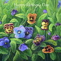 Pansies for Barbara - Happy Mother's Day by Sarah Irland