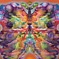 Papalotl 6 Painting by Ricardo Chavez-Mendez Papalotl 6 Painting by Ricardo Chavez-Mendez