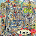 Paris Theme - I Digital Art by Maria Rabinky Paris Theme - I Digital Art by Maria Rabinky
