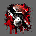 Patriotic Primates - Trinidad and Tobago by Christina Fairhead Art and Merch