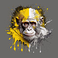 Patriotic Primates - Vatican City by Christina Fairhead Art and Merch