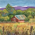 Peaceful Valley Painting by Sue Carmony Peaceful Valley Painting by Sue Carmony