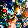 Peacock Painting by Anna Adams Peacock Painting by Anna Adams