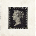 Penny Black Postage Stamp by Pennie McCracken
