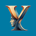 Personality Alphabet - Letter Y by Christina Fairhead Art and Merch