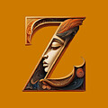 Personality Alphabet - Letter Z by Christina Fairhead Art and Merch
