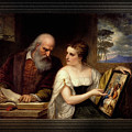 Philosophy and Christian Art by Daniel Huntington Classical Fine Art Old Masters Reproduction Photograph by Rolando Burbon Philosophy and Christian Art by Daniel Huntington Classical Fine Art Old Masters Reproduction Photograph by Rolando Burbon