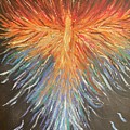 Phoenix Rising Painting by Lisa White Phoenix Rising Painting by Lisa White