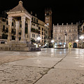 Piazza Erbe, Verona, Italy #1 Photograph by Alberto Zanoni Piazza Erbe, Verona, Italy #1 Photograph by Alberto Zanoni
