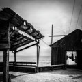 Pier entrance, China Camp by Donald Kinney