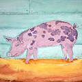 Pig of Lore Painting by John Klobucher Pig of Lore Painting by John Klobucher
