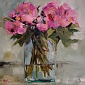Pink Azaleas Painting by Sheila Romard Pink Azaleas Painting by Sheila Romard