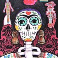 Pink Frida Collage by Candy Mayer