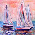 Pink Sky at Night Painting by Kelly Smith Pink Sky at Night Painting by Kelly Smith