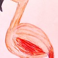 Pinky Tampa's Famous Flamingo Drawing by Suzanne Berthier Pinky Tampa's Famous Flamingo Drawing by Suzanne Berthier