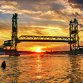 Piscataqua River Sunset by Deb Bryce