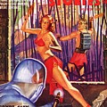 Planet Stories, Winter 1943 by Classic Sci-Fi Magazine Covers