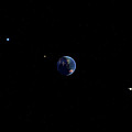 Planetary alignment Digital Art by Karine GADRE Planetary alignment Digital Art by Karine GADRE