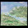 Point Bonita Headlands Mixed Media by Vivian Aumond Point Bonita Headlands Mixed Media by Vivian Aumond
