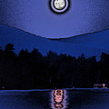 Polished Moon Over Lake Digital Art by Russ Considine Polished Moon Over Lake Digital Art by Russ Considine