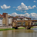 Ponte Vecchio Bridge Florence Italy Photograph by John Gilham