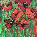 Poppies in the Sun Painting by Elaine Elliott Poppies in the Sun Painting by Elaine Elliott