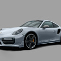Porsche 911 991 Turbo S Digitally Drawn - Grey Digital Art by Moospeed Art Porsche 911 991 Turbo S Digitally Drawn - Grey Digital Art by Moospeed Art