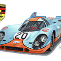 Porsche 917k by Clive Botha - The Cartist Porsche 917k by Clive Botha - The Cartist
