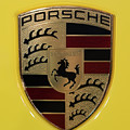 Porsche Emblem on Racing Yellow Photograph by Sebastian Musial Porsche Emblem on Racing Yellow Photograph by Sebastian Musial