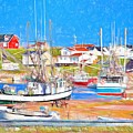 Port au Choix harbor Newfoundland Photograph by Tatiana Travelways Port au Choix harbor Newfoundland Photograph by Tatiana Travelways