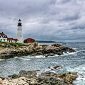 Portland Light Head 2 by Dave Leonard Photography