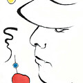 Portrait of a Mesmerized Young Man by Ben Gertsberg