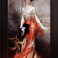 Portrait Of Elizabeth Wharton Drexel by Giovanni Boldini Remastere Xzendor7 Old Masters Reproduction Painting by Rolando Burbon Portrait Of Elizabeth Wharton Drexel by Giovanni Boldini Remastere Xzendor7 Old Masters Reproduction Painting by Rolando Burbon