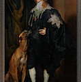 Portrait of James Stuart Duke of Richmond and Lenox by Anthony van Dyck Painting by Rolando Burbon Portrait of James Stuart Duke of Richmond and Lenox by Anthony van Dyck Painting by Rolando Burbon